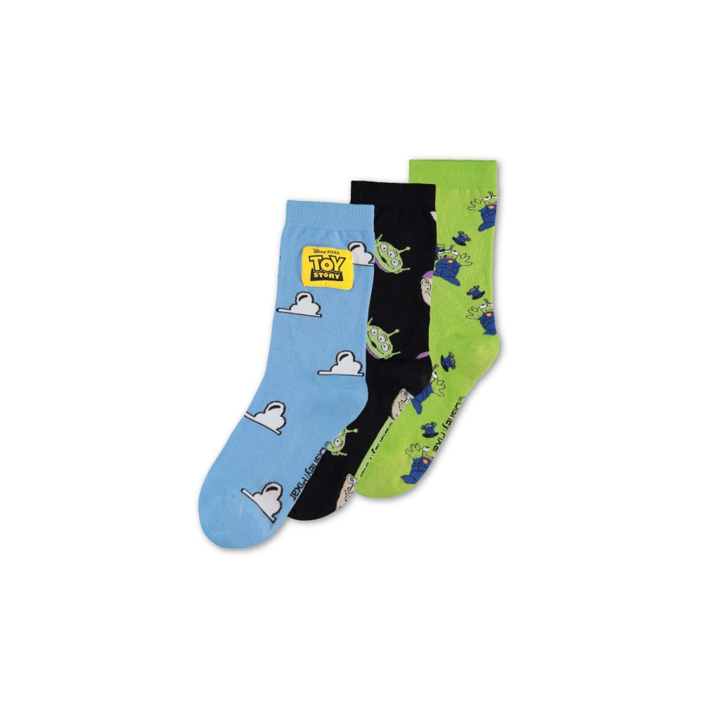 Disney Toy Story - Crew Socks (3Pack) Sokken - Multicolours